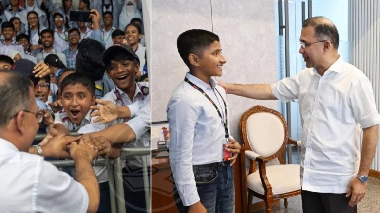 প্রধানমন্ত্রীর সঙ্গে ভুবন ভোলানো হাসিতে মন জয় করা সেই তাহসি
